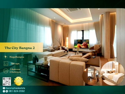 เช่าบ้านเดี่ยว สมุทรปราการ : ST14037 - The City Bangna 2 (New Project)  : MegaBangna