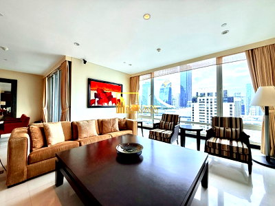คอนโดให้เช่า : The Park Chidlom | Elegant 3 Bedroom Luxury Condo For Rent - BR14752CD