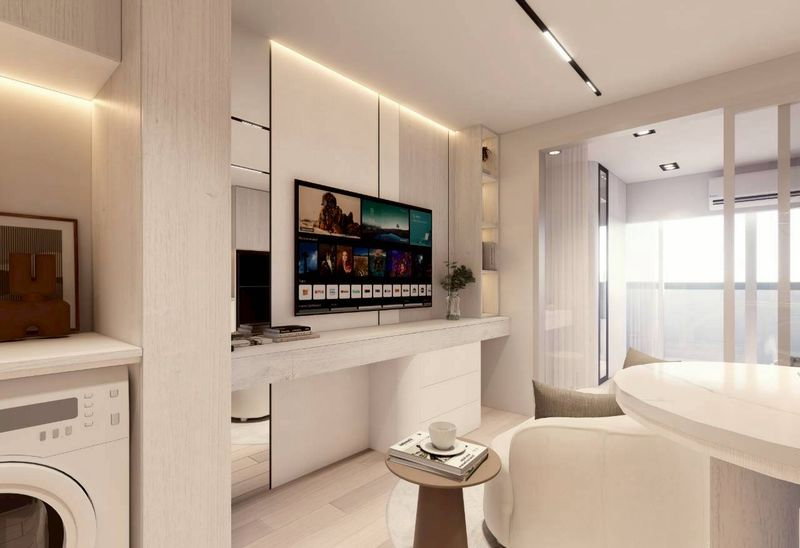รูป ขาย Chomdoi Square เชียงใหม่ คอนโดห้องสวยสไตล์ **Modern Luxury** ออกแบบอย่างพิถีพิถันในโทนอบอุ่น CH-4 - รูปที่ 13/18