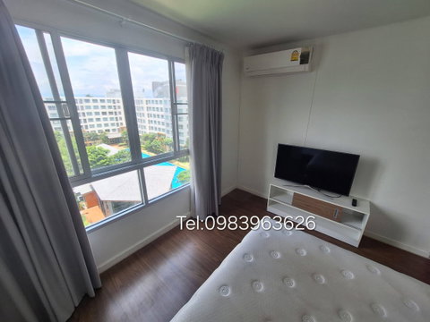 ปล่อยเช่า D Condo Nim ขนาด: 60 ตร.ม. ชั้น 8 วิวสระ ตึก.A