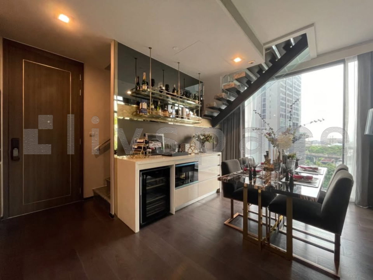 รูป ▚ LL112ツ ให้เช่า: Laviq Sukhumvit 57 2 ห้องนอน Duplex 97.52ตร.ม. ห้องมุม แต่งหรูมาก Rare Unit พร้อมอยู่✨ - รูปที่ 9/12