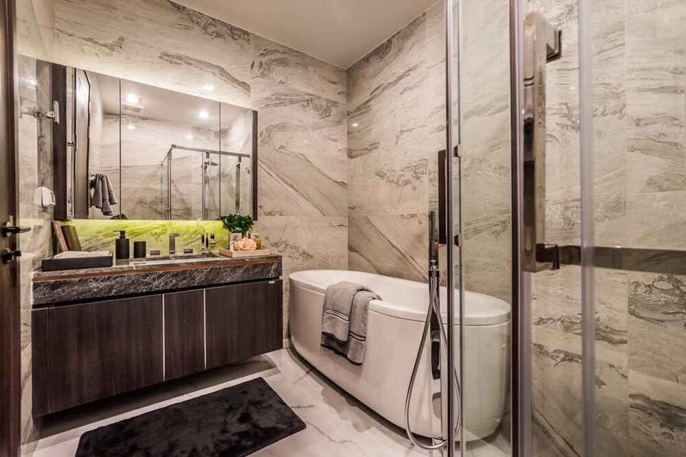 รูป 🔥 ขาย- เช่าด่วน !! หรูหรา !! LAVIQ Sukhumvit 57, 2นอน Duplex, 1 น้ำ, ตกแต่งสไตล์โมเดิร์น, มีอ่างอาบน้ำ !! Code C20260700005 แต่งครบ, ราคาพิเศษ!! - รูปที่ 9/9