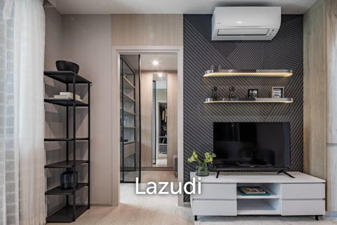Modern 30.58 sqm 1-Bed Condo on 33rd Floor in Bangna Bangkok
