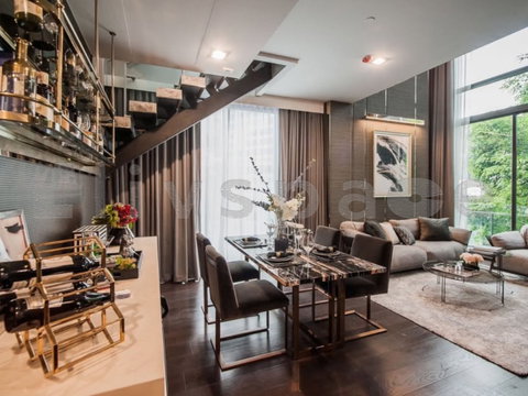 ▚ LL112ツ FOR RENT: Laviq Sukhumvit 57 2 Bedrooms Duplex 97.52sqm Corner Unit Ultra Luxury Rare Item Ready to Move-in✨