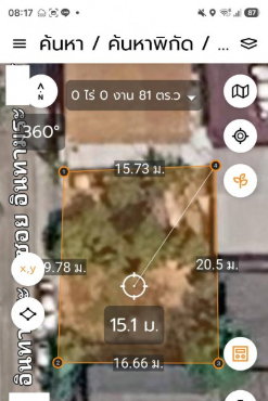 รูป ใกล้ BTS สะพานควาย 890ม. อินทามระ3-11 ให้เช่าที่ดินถมแล้ว ต่อรองได้ 80ตร.ว. ขนาด 20x16เมตร 320 ตรม. - รูปที่ 6/8