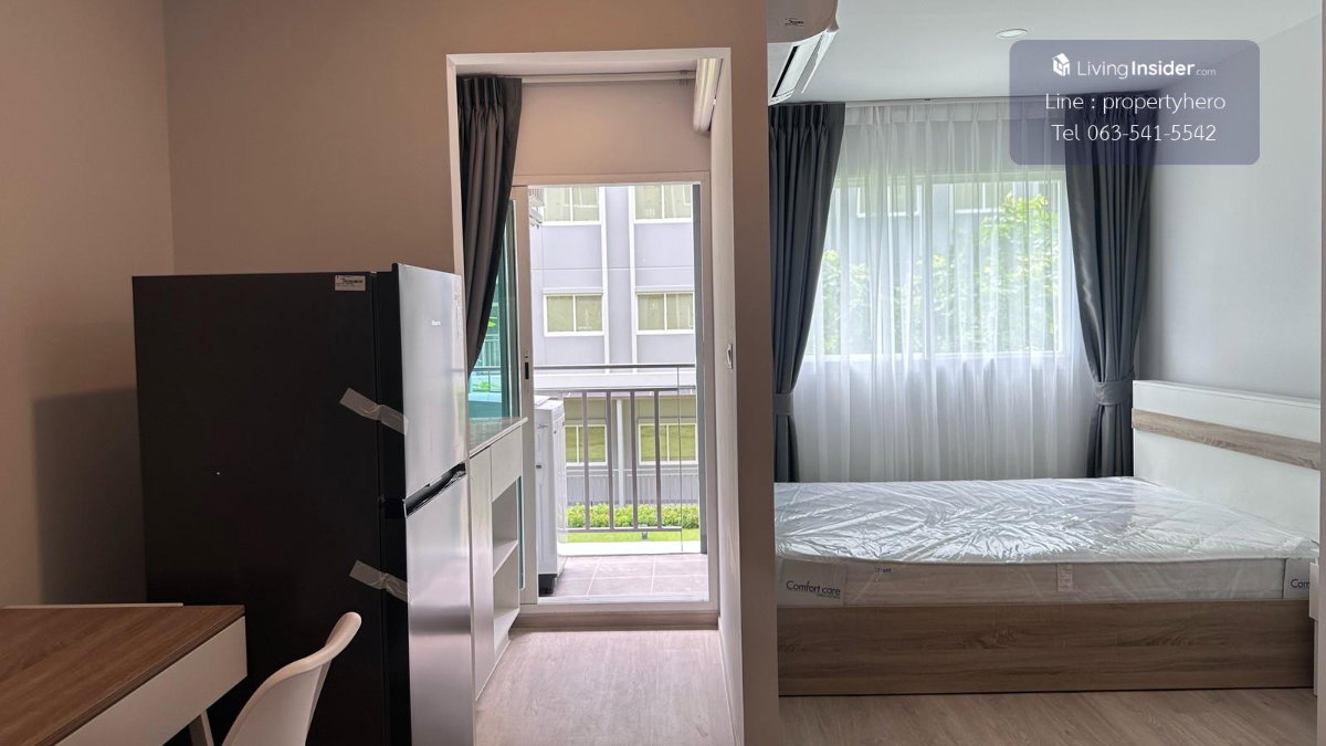 รูป SP111📍ให้เช่า (For Rent)EARN Condo อมตะนคร Tel: 064-242-6068,099-690-3486  - รูปที่ 3/8