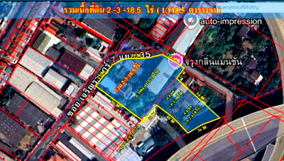 ที่ดิน ถนนพระราม 3 : LTHC15903 - Land for Sale Rama 3 | Charoen Rat Road 7 Yaek 35 | 380.28 MB 
