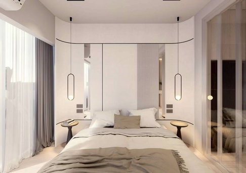 ขาย Chomdoi Square เชียงใหม่ คอนโดห้องสวยสไตล์ **Modern Luxury** ออกแบบอย่างพิถีพิถันในโทนอบอุ่น CH-4
