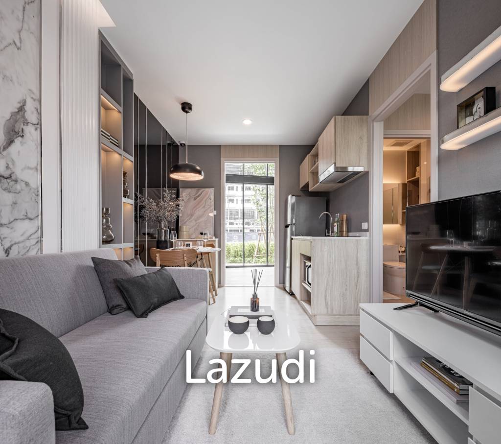 รูป คอนโดใหม่ 1 ห้องนอน 25.8 ตร.ม. ชั้น 22 ทำเลบางนา ศรีนครินทร์ - รูปที่ 5/10
