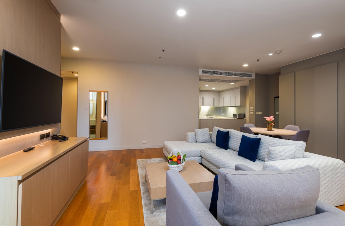 รูป 2 Bedroom condo , River view , Full service at Chatrium Residence Riverside , Charoenkrung  - รูปที่ 3/16