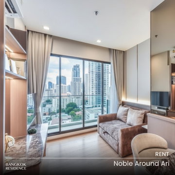 Rental Condo 🌃 Noble Around Ari, 1BR 35 sq.m. 32K ✨ Beautiful Well-Kept Unit, Near BTS Ari 