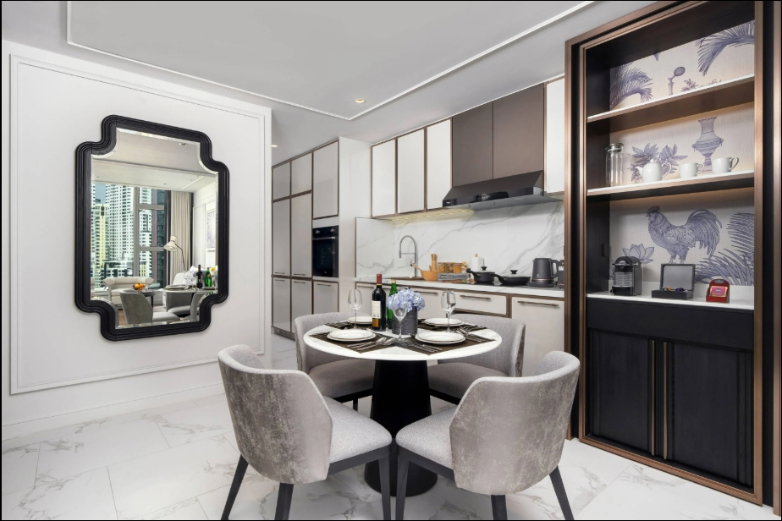 รูป 🔥ให้เช่าด่วน🔥LA CLEF Two - Bedroom Deluxe 75 ตร.ม. ใกล้ BTS ทองหล่อ 150 เมตร ห้องสวยพร้อมเข้าอยู่ - รูปที่ 12/12