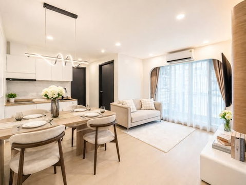 ขายคอนโด 2 นอน Cool House รัชดา 12 ห้องมุม แต่งสวย ใกล้ MRT ห้วยขวาง