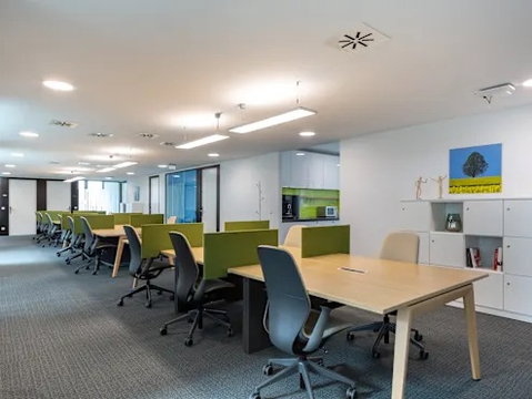 Serviced office for rent at BTC Space Chalong, Phuket, modern office with co-working facilities, close to Chalong Pier.
