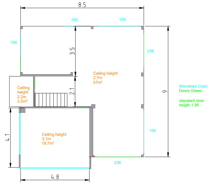 รูป บ้านเดี่ยว 2 ชั้น 4 ห้องนอน 3 ห้องน้ำ พื้นที่ใช้สอย 160 ตร.ม. พร้อมพื้นที่มีหลังคา 200 ตร.ม. เหมาะสำหรับอยู่อาศัย สำนักงาน หรือเวิร์กช็อป – ศรีราชา - รูปที่ 39/41