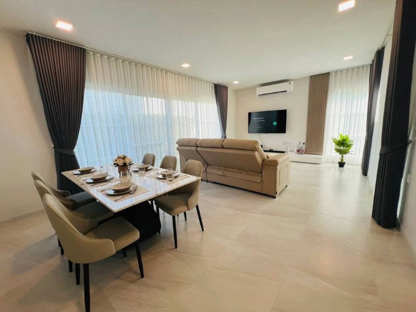 รูป ให้เช่าบ้านสวย 3 ห้องนอน ในโครงการหรู ซีรีนเลค เชียงใหม่ เฟอร์นิเจอร์เครื่องใช้ไฟฟ้าครบ (R1306) T.0946511456 - รูปที่ 6/14