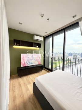 Studio Large Room High Fl. 35+ City View Fully furnished Good Location Close To BTS Ari station 220 m. @  Noble Around Ari