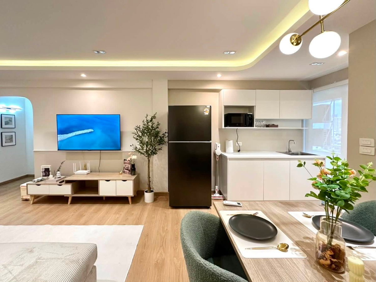 รูป 🔥 Ratchada City Condo ห้องใหญ่ 68 ตร.ม. 2 ห้องนอน ใกล้ MRT รัชดาภิเษก เพียง 25,000 บาท ✨ ทำเลรัชดา เดินทางสะดวก พื้นที่กว้าง พร้อมเข้าอยู่ 🏙️ - รูปที่ 3/14