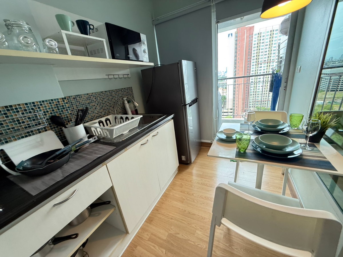 รูป 🏬 ให้เช่า Aspire Rama 4 - 1 ห้องนอน ขนาด 28 ตร.ม. พร้อมอยู่ ใกล้ BTS เอกมัย🏬 - รูปที่ 6/10