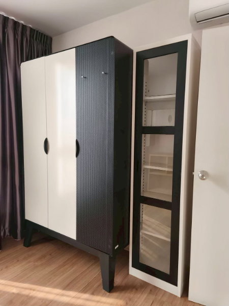 รูป ให้เช่า เดอะทรี อินเตอร์เชนจ์ 2-bed ตึกB ชั้น23 58ตรม (มีเครื่องซักผ้า) 🆔 line: eyannie - รูปที่ 4/14