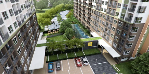 ขายคอนโด The Parkland Lite สุขุมวิท-ปากน้ำ ใกล้ BTS ปากน้ำ เพียง 1.5 ล้านบาท แถมรถ Mercedes-Benz รุ่น W212 ปี 2010