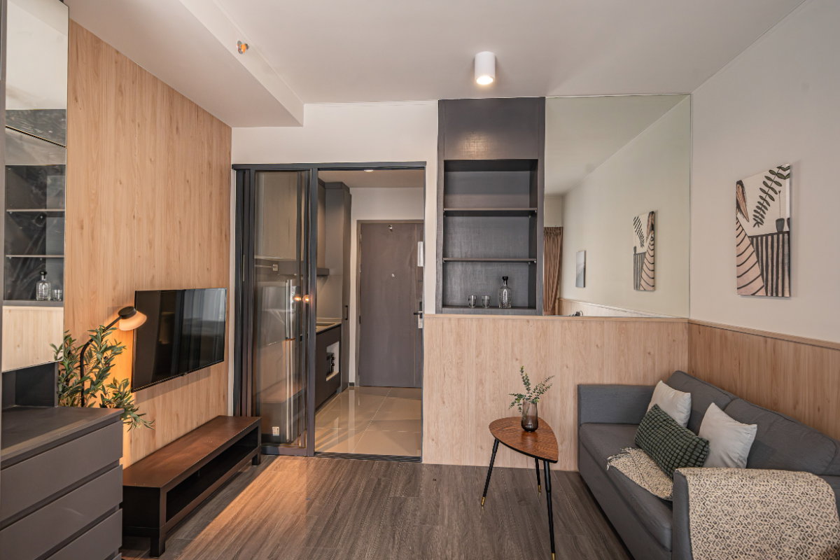 รูป ให้เช่า 🌟IDEO Sukhumvit Rama 4 🌟Studio 🛏️ขนาด 30.17 ตร.ม สามารถเดินไป BTS พระโขนงได้🚅 - รูปที่ 6/10