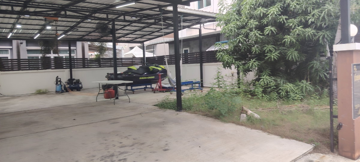 รูป บ้านเดี่ยว 2 ชั้น 4 ห้องนอน 3 ห้องน้ำ พื้นที่ใช้สอย 160 ตร.ม. พร้อมพื้นที่มีหลังคา 200 ตร.ม. เหมาะสำหรับอยู่อาศัย สำนักงาน หรือเวิร์กช็อป – ศรีราชา - รูปที่ 3/41