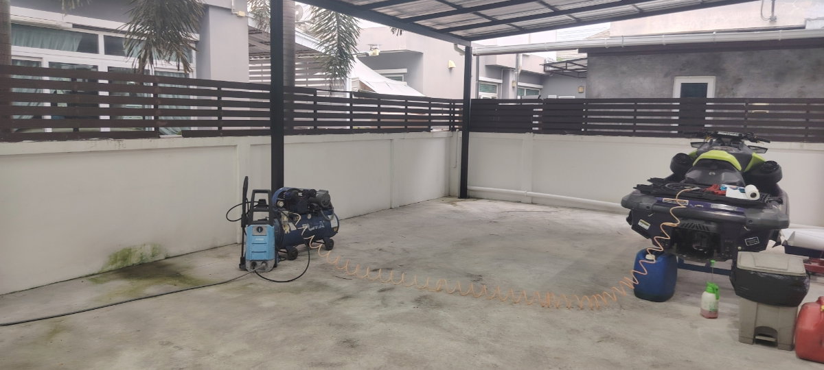 รูป บ้านเดี่ยว 2 ชั้น 4 ห้องนอน 3 ห้องน้ำ พื้นที่ใช้สอย 160 ตร.ม. พร้อมพื้นที่มีหลังคา 200 ตร.ม. เหมาะสำหรับอยู่อาศัย สำนักงาน หรือเวิร์กช็อป – ศรีราชา - รูปที่ 6/41