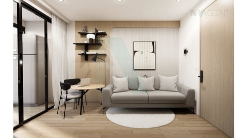 For Rent Condo NUE DISTRICT R9 Building 1, Floor 34,1 bed room, Room size 31 sqm