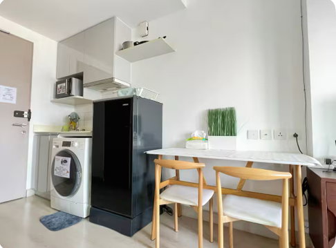 Studio Room for Rent Ideo Mobi Sukhumvit 81 Only 🔥13,000/month 🔥 BTS Onnut
