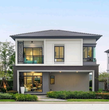 S1530 🏡✨บ้านเดี่ยวสไตล์อังกฤษ ทำเลกรุงเทพกรีฑา GRAND BRITANIA พระราม 9 – กรุงเทพกรีฑา** 💰ราคาเพียง 7.59 ล้านบาท
