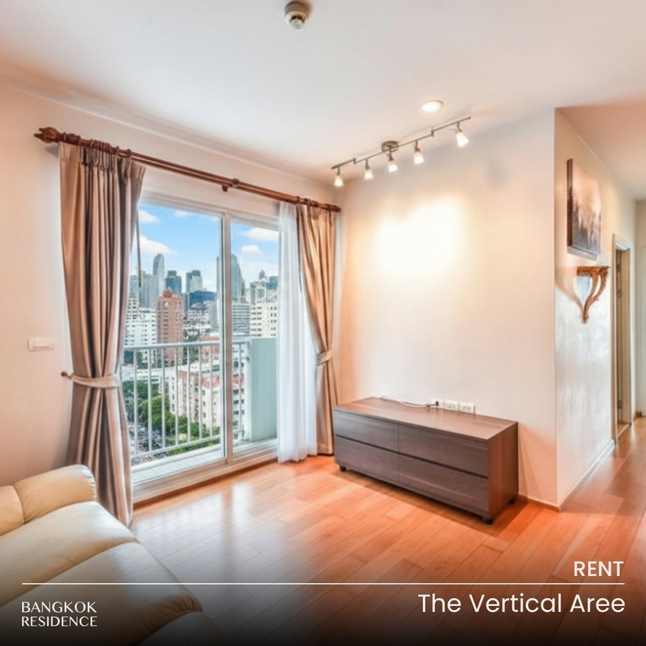 รูป เช่าคอนโด 🌇 The Vertical Aree 2นอน 72ตร.ม. 38k 💚 ห้องว่าง พร้อมเช่า ใกล้ BTS อารีย์ - รูปที่ 1/9
