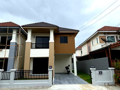 Houses for sale สถาบันเทคโนโลยีไทย-ญี่ปุ่น : S1529 🏡 Two-story detached house in Prawet area, priced at only 4.19 million baht.