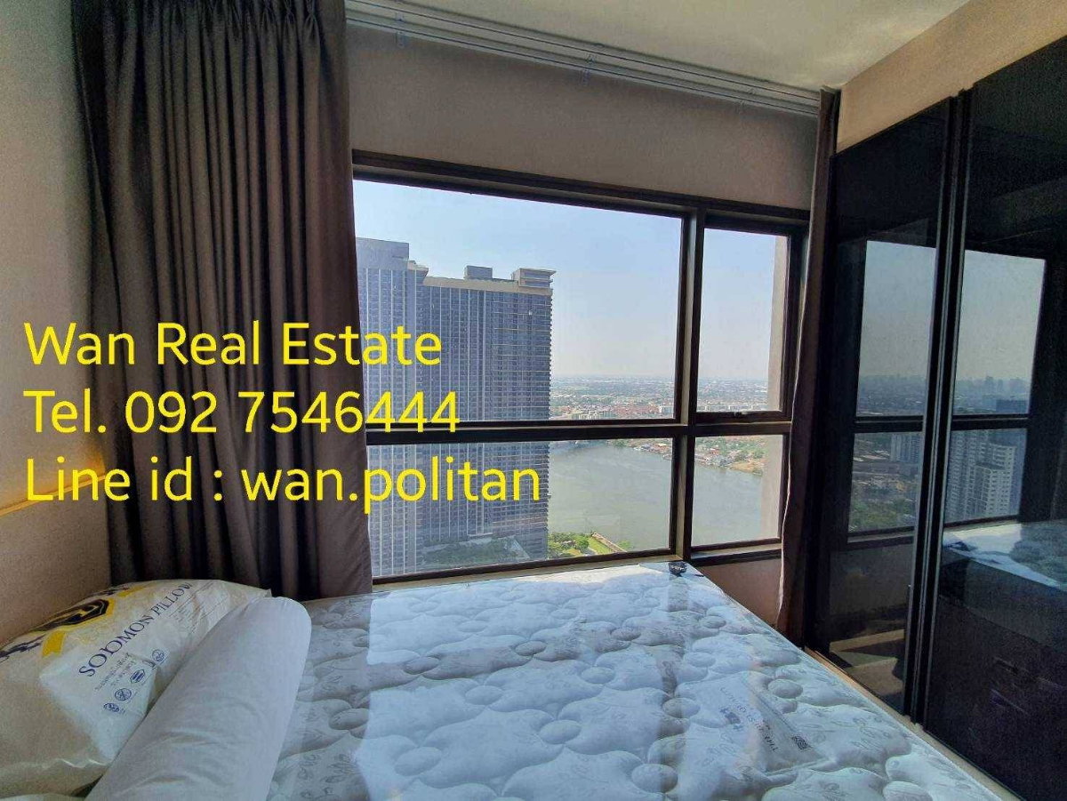 รูป ให้เช่า คอนโด The politan aqua ชั้น 40 ห้องมุม ตกแต่งบิลอินสวย ครบพร้อมอยู่ - รูปที่ 10/10