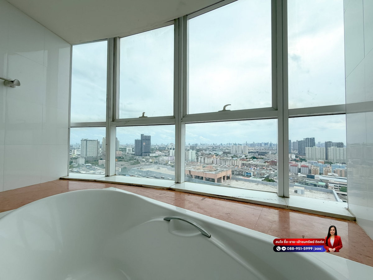 รูป Bangkok Horizon Ramkhamhaeng คอนโดแบงค์คอก ฮอไรซอน รามคำแหง วิวพาโนรามา ห้องนอนเห็นวิวทุกห้อง 94.9 ตร.ม. คล้ายอยู่ Penthouse  - รูปที่ 23/35
