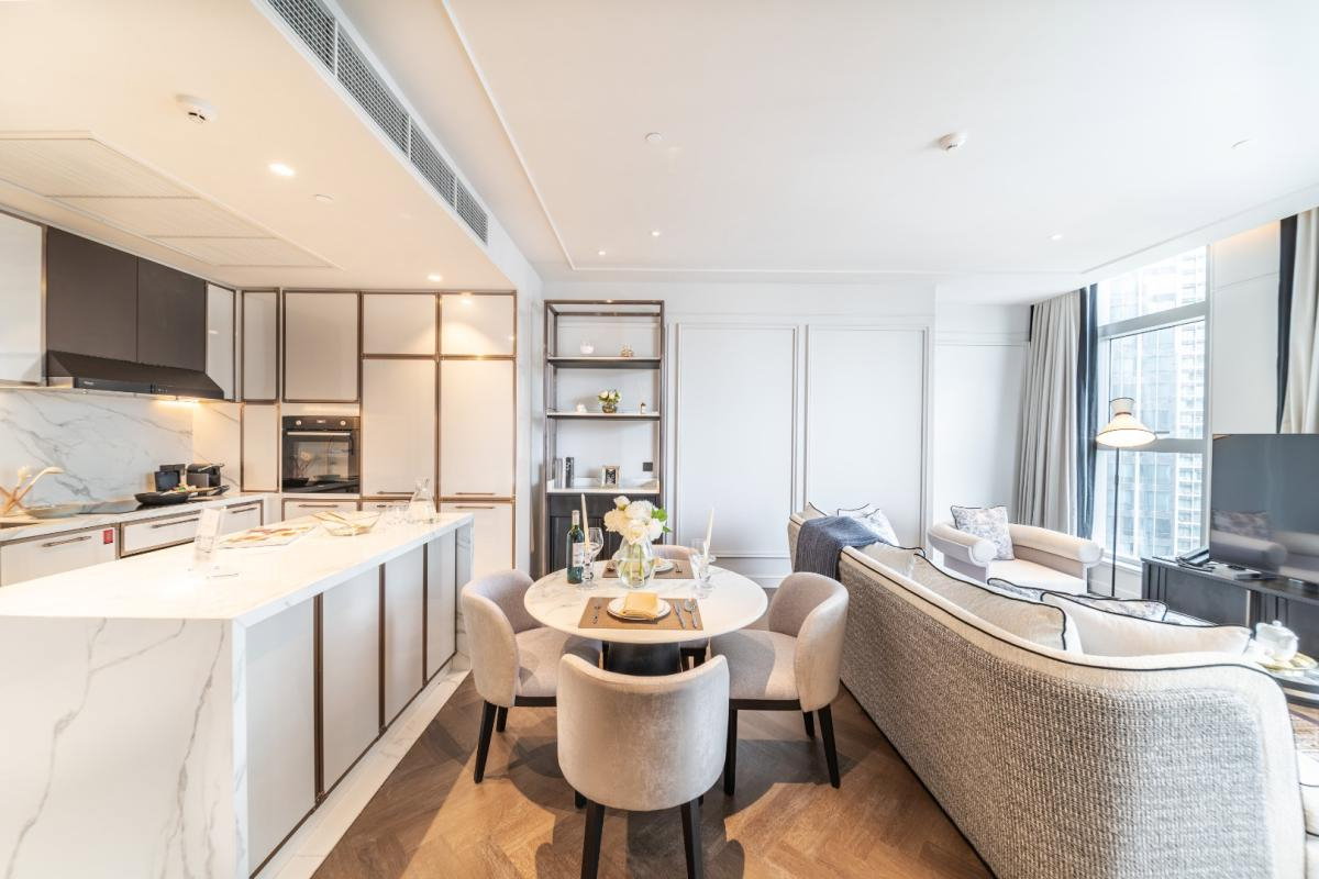 รูป 🔥ให้เช่าด่วน🔥LA CLEF Two - Bedroom Premier 95 ตร.ม. ใกล้ BTS ทองหล่อ 150 เมตร ห้องสวยพร้อมเข้าอยู่ - รูปที่ 9/43