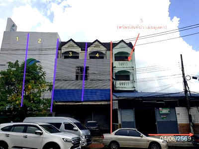 Shophouses for sale Lamphang : SHOP HOUSE 62 Sq.w. Muang Lampang Lamphang for 4.8M