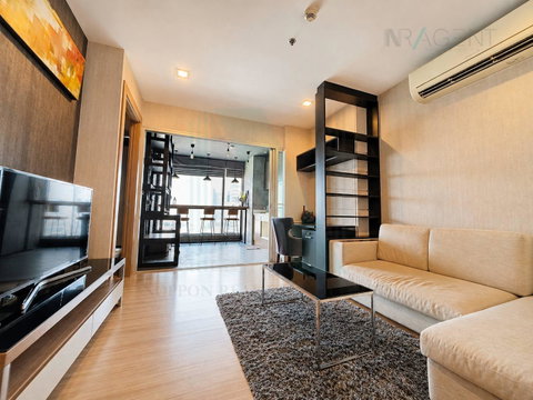 ให้เช่าคอนโด ริทึ่ม รัชดา-ห้วยขวาง อาคาร 1 ชั้น 24 1 ห้องนอน ขนาด 46.00 ตรม ใกล้ โรบินสันรัชดา