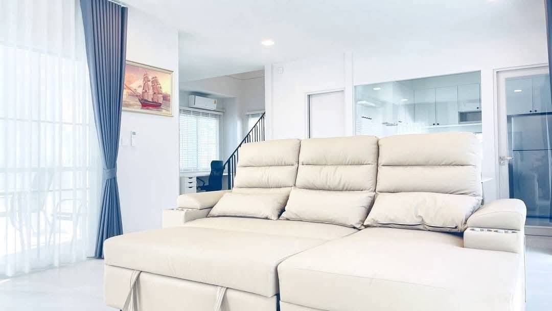 รูป ให้เช่าบ้านสวย 3 ห้องนอน ในโครงการหรู ซีรีนเลค เชียงใหม่ เฟอร์นิเจอร์เครื่องใช้ไฟฟ้าครบ (R1306) T.0946511456 - รูปที่ 8/14