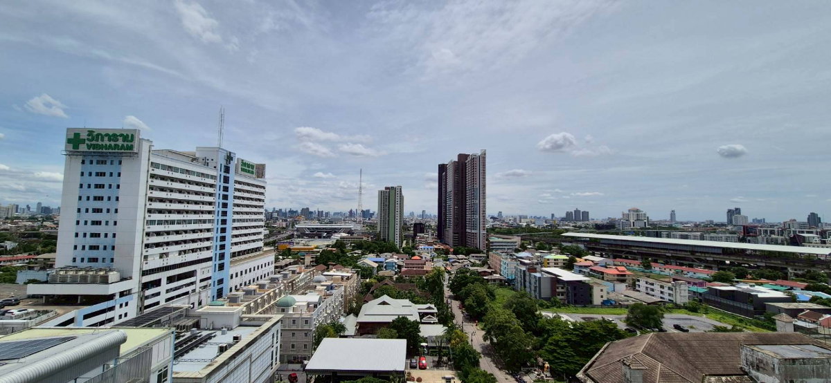 รูป ขายห้องใหญ่ แต่งพร้อม เฟอร์ครบ สภาพดี ราคาถูก วิวดี การเดินทางสะดวก ใกล้ ARL และ MRT สายสีเหลือง สถานีหัวหมาก - รูปที่ 28/28
