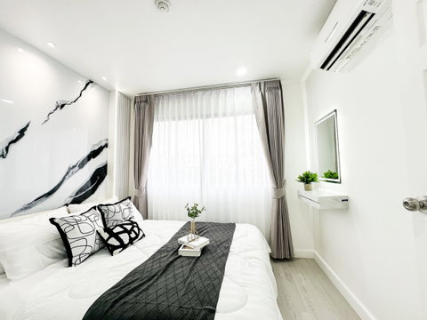 Condo near Bodindecha-Ramkhamhaeng School, ready to move in, at "Lumpini Condo Town Bodindecha-Ramkhamhaeng".
