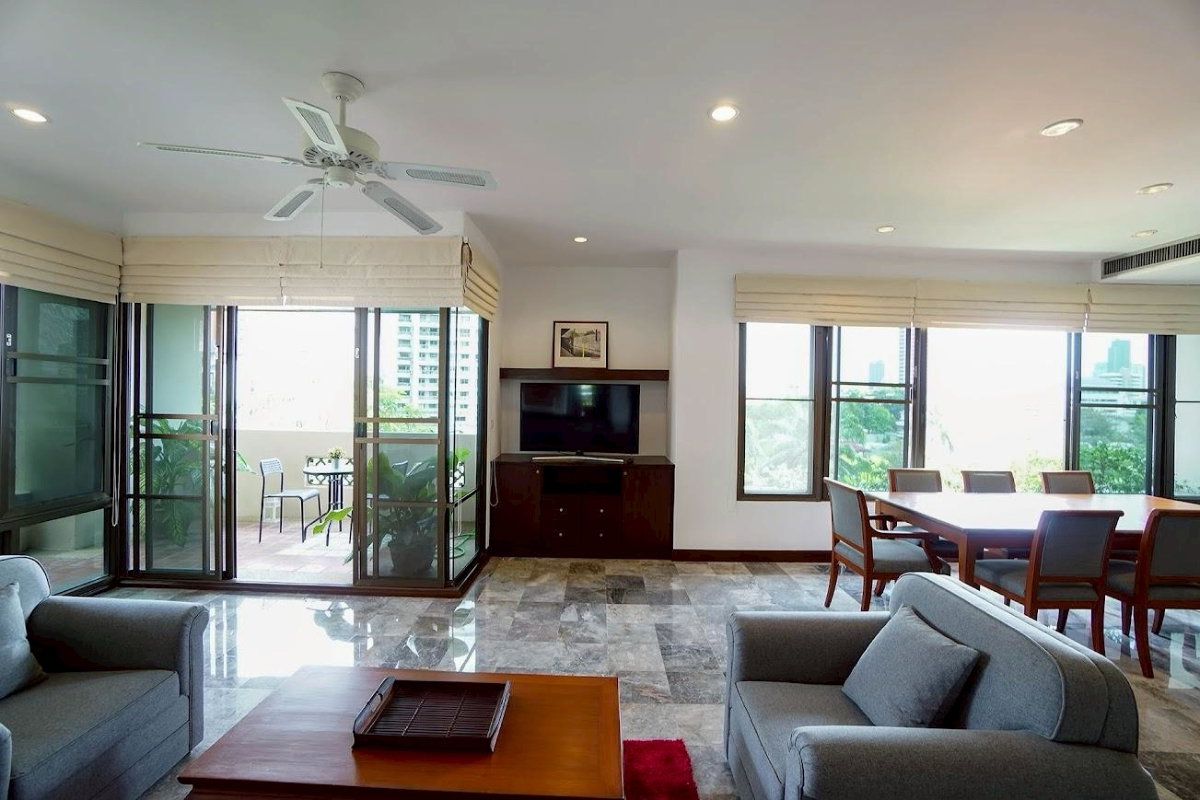 รูป LTHC15908 - Luxury Condo for Rent Phrom Phong | Rain Tree Village | 93,000 THB  - รูปที่ 4/11