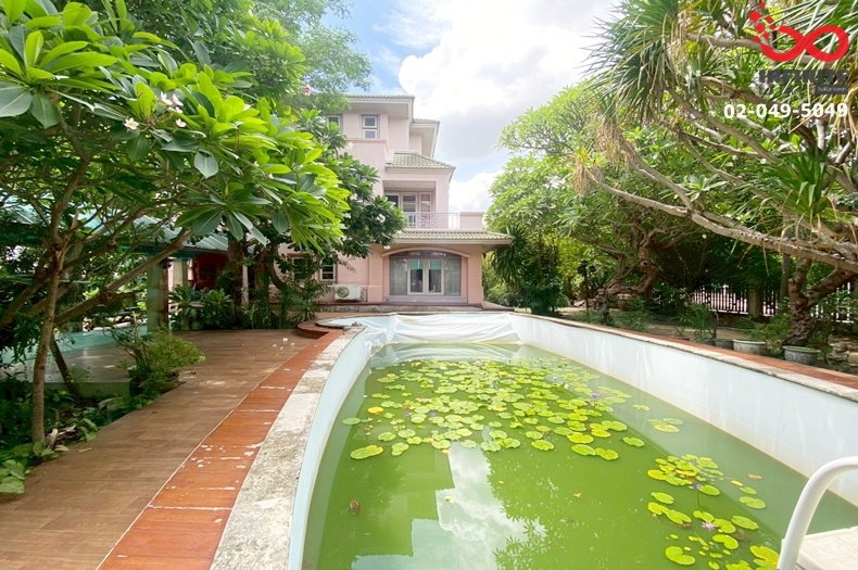 รูป ขายบ้านเดี่ยว 3 หลัง บนที่ดิน 546 ตรว. แปลงมุม ยิ่งรวยนิเวศน์ แจ้งวัฒนะ-ประชาชื่น เลียบคลองประปา - รูปที่ 22/23