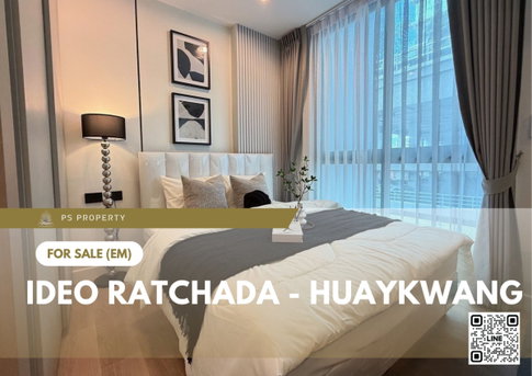 ขายด่วน 🔥 IDEO Ratchada - Huaykwang 🔥 รีโนเวทใหม่ เฟอร์นิเจอร์ และ เครื่องใช้ไฟฟ้าครบ 