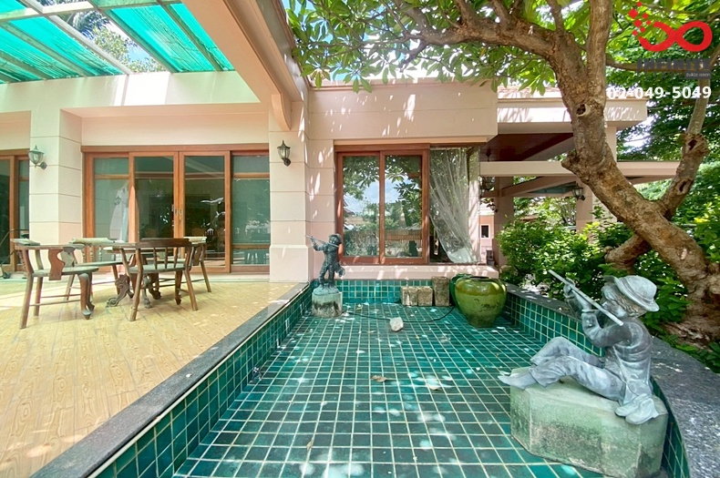 รูป ขายบ้านเดี่ยว 3 หลัง บนที่ดิน 546 ตรว. แปลงมุม ยิ่งรวยนิเวศน์ แจ้งวัฒนะ-ประชาชื่น เลียบคลองประปา - รูปที่ 9/23