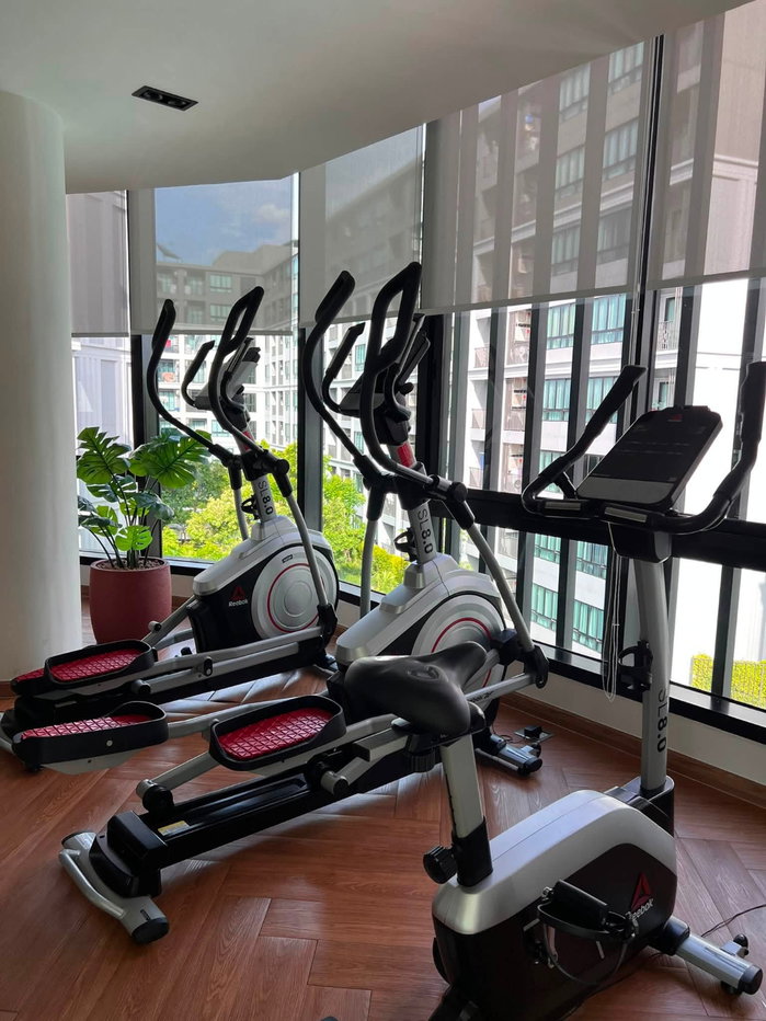 รูป ให้เช่าดีคอนโด ไฮด์อเวย์-รังสิต ตึกA 30.51 ตร.ม.ห้องใหญ่ เฟอร์ครบ แอร์ 2 ตัว ตรงข้ามธรรมศาสตร์รังสิต (TR1346) - รูปที่ 12/14