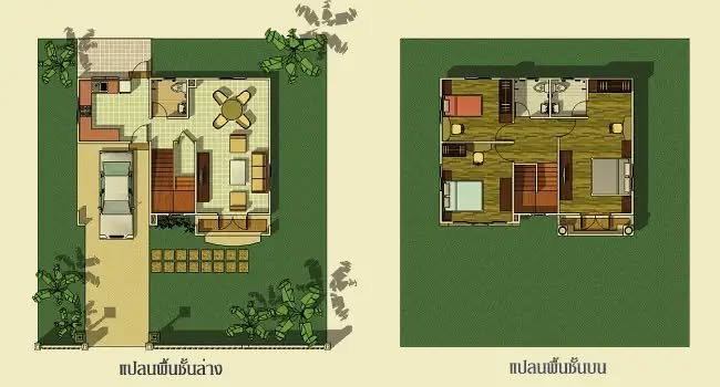 รูป 🔥ด่วนที่สุด! บ้านเดี่ยว 2 ชั้น ราคาคุ้มที่สุดในโซนแม่โจ้ กาญจน์กนกวิลล์ 8 พร้อมอยู่ - รูปที่ 21/36