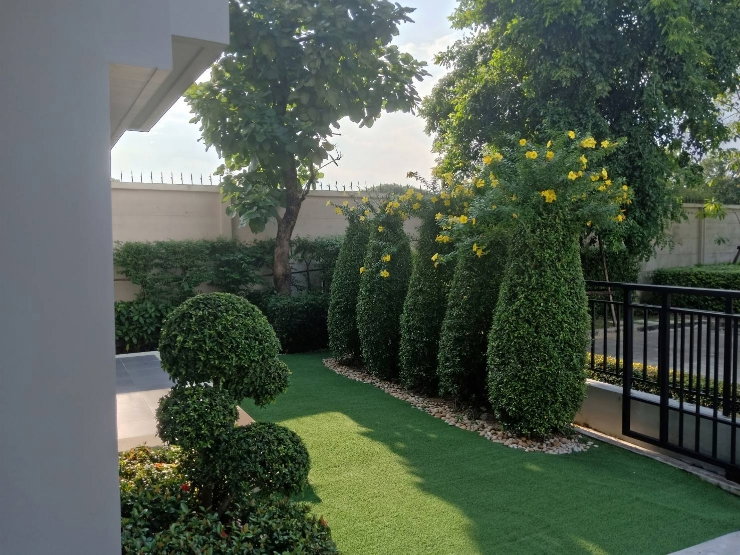 รูป ให้เช่า บ้านเดี่ยว 2 ชั้น ราคาเพียง 43,000บาท 🔥🔥 ทำเลดี ใกล้ รถไฟฟ้าสายสีชมพู - รูปที่ 2/17