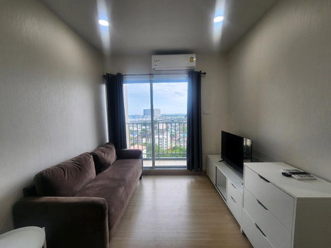 Condo for sale Supalai Veranda Sukhumvit 117 extra large size 40 sq m., near BTS Pu Chao 🏙️✨ 