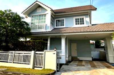 บ้านเดี่ยวให้เช่า : ให้เช่าบ้านเดี่ยว2ชั้น 60ตรว. ถนนปัญญาอินทรา เลียบคลอง2 ใกล้แฟชั่นไอส์แลนด์